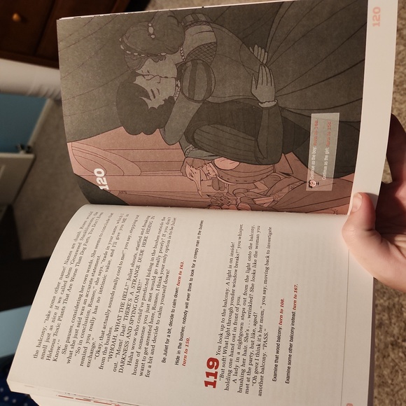 Romeo and/or Julie (choose your own adventure book) - Picture 3 of 3